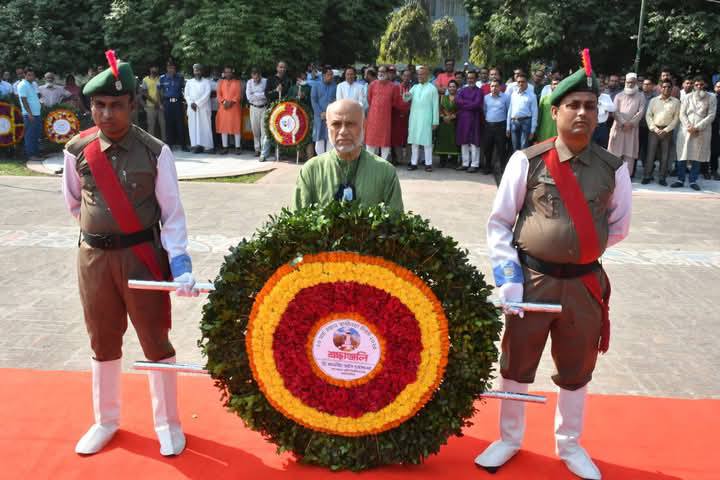 যথাযোগ্য মর্যাদায় বাকৃবিতে মহান স্বাধীনতা দিবস উদযাপিত।