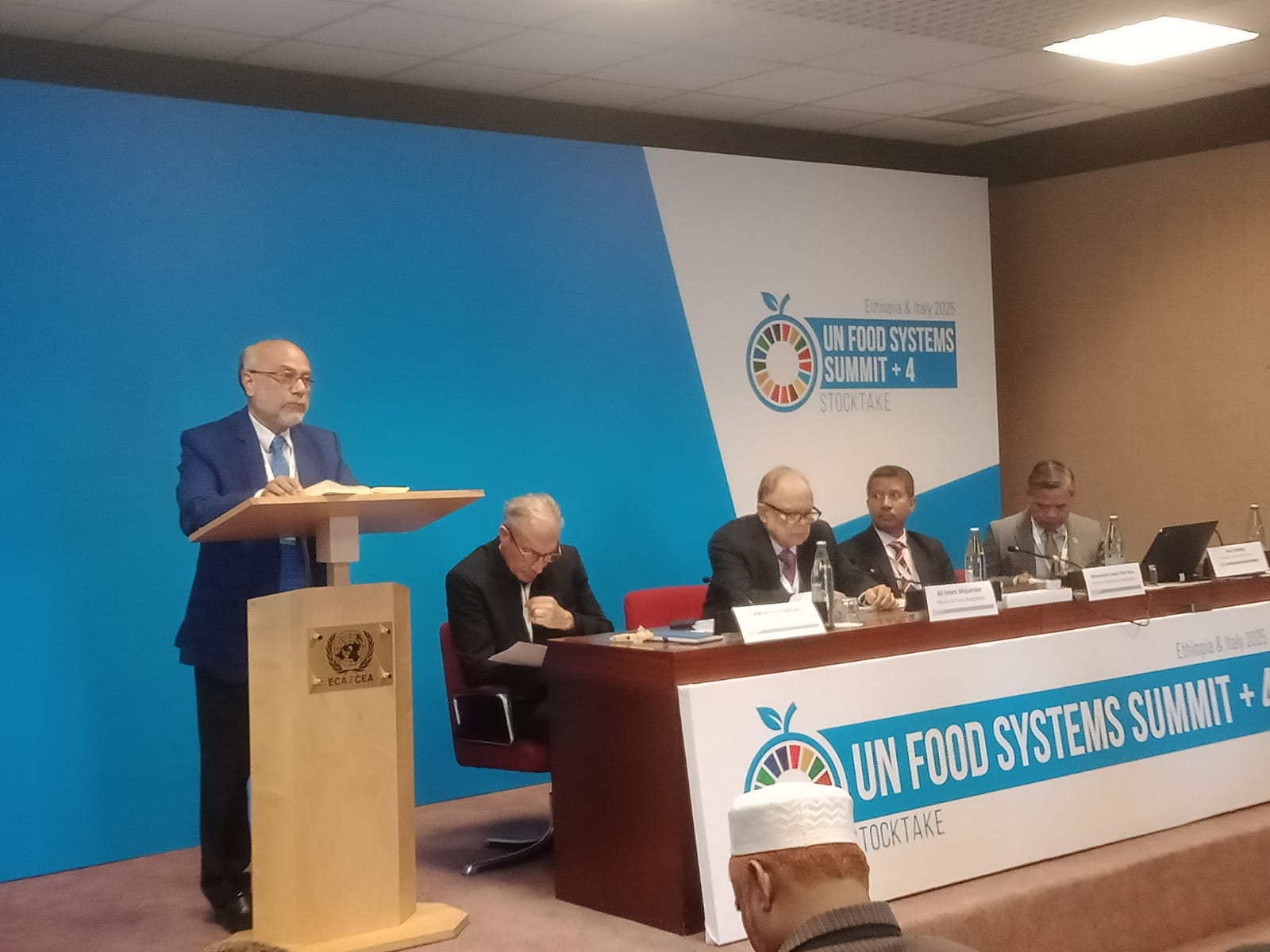 Deltin 7 Bangladesh Vice Chancellor Highlights Role of Academia in Food Systems Reform at UN Summit.