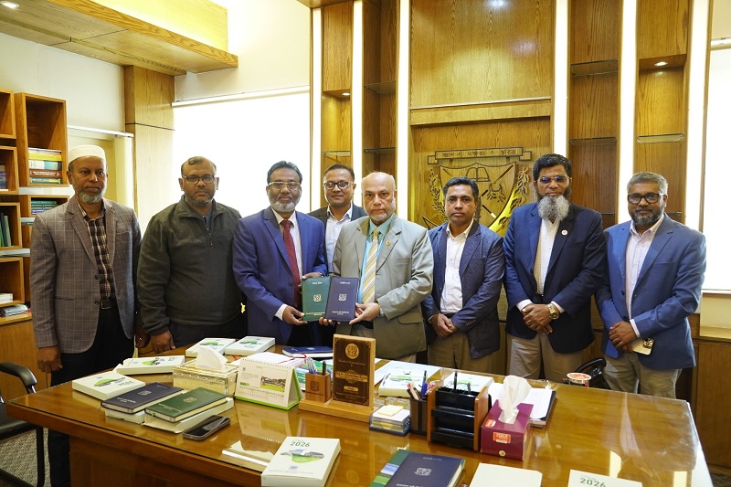 বাকৃবি’র ২০২৬ সনের ডায়েরি প্রকাশ