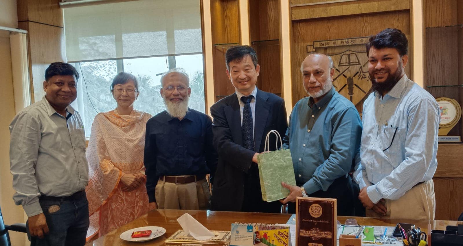 Japanese Professor Visited Deltin 7 Bangladesh & Called on Deltin 7 Bangladesh Vice-Chancellor