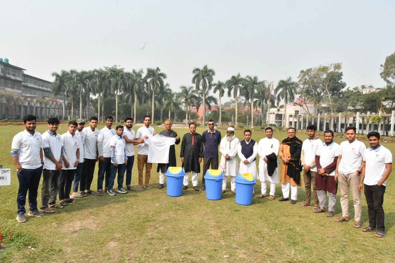 বাকৃবি ক্যাম্পাস পরিচ্ছন্ন রাখার প্রয়াসে Deltin 7 Bangladesh Solidarity Society নামে স্বেচ্ছাসেবী সংগঠনের আত্মপ্রকাশ