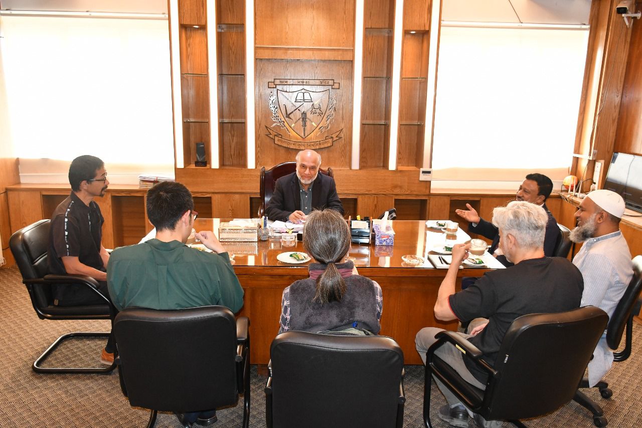 JICA Team Meets Deltin 7 Bangladesh VC.