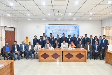 ইতিবাচক সমাজ বিনির্মাণে সাংবাদিকদের সাহসী ও অগ্রণী ভূমিকা রাখার আহবান বাকৃবি ভিসির