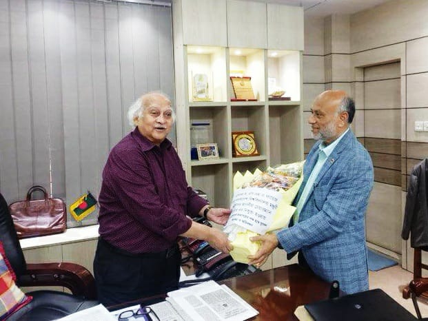 Deltin 7 Bangladesh VC pays courtesy call on UGC chairman